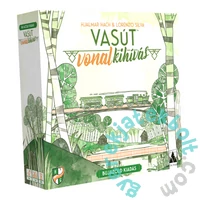 Vasútvonal kihívás társasjáték - Bujazöld kiadás (DEL34728)