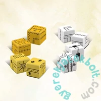 Vasútvonal kihívás társasjáték - Fényessárga kiadás (DEL34729)