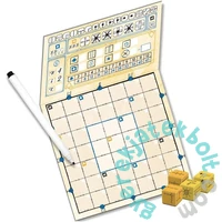 Vasútvonal kihívás társasjáték - Fényessárga kiadás (DEL34729)