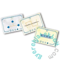 Vasútvonal kihívás társasjáték - Fényessárga kiadás (DEL34729)