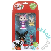 Bing és barátai 4 db-os figuraszett - Bing, Dr Molly, Coco, Charlie