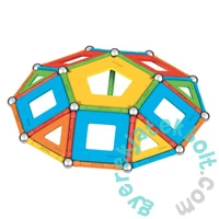 Geomag SuperColor Green Line Panels - 78 db-os mágneses építőjáték készlet