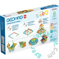 Geomag SuperColor Green Line Panels - 78 db-os mágneses építőjáték készlet