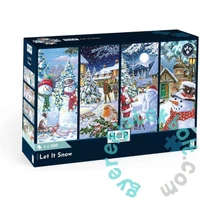 House of Puzzles 4 x 500 db-os puzzle - Let It Snow (HP0718)