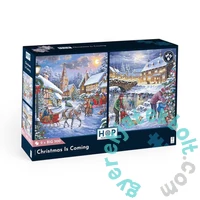 House of Puzzles 2 x 500 db-os XXL puzzle - Christmas Is Coming (HP0720)
