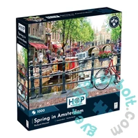 House of Puzzles 1000db-os puzzle - Spring in Amsterdam (0835)