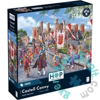 House of Puzzles 1000 db-os puzzle - Castell Conwy  (HP0817)