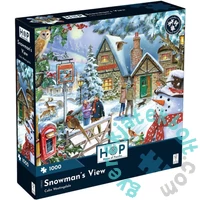 House of Puzzles 1000 db-os puzzle - Snowman's View (HP0513)