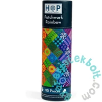 House of Puzzles 150 db-os Mini henger puzzle - Patchwork Rainbow (HP0793)