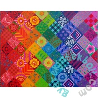 House of Puzzles 150 db-os Mini henger puzzle - Patchwork Rainbow (HP0793)