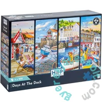 House of Puzzles 4 x 500 db-os puzzle - Days At The Dock (HP0768)