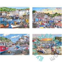 House of Puzzles 4 x 500 db-os puzzle - Days At The Dock (HP0768)