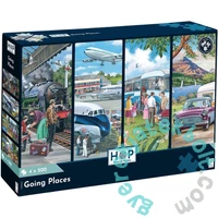 House of Puzzles 4 x 500 db-os puzzle - Going Places (HP0824)