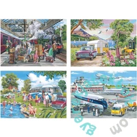 House of Puzzles 4 x 500 db-os puzzle - Going Places (HP0824)