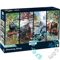 House of Puzzles 4 x 500 db-os puzzle - Steaming Along (HP0772)