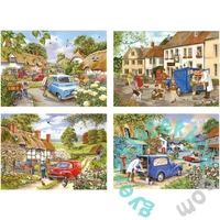 House of Puzzles 4 x 500 db-os puzzle - Village Life  (HP0823)