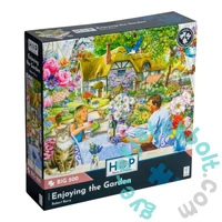 House of Puzzles 500 db-os XXL puzzle - Enjoying the Garden (HP0611)
