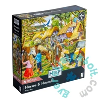 House of Puzzles 500 db-os XXL puzzle - Horses & Hounds (HP0647)
