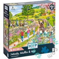 House of Puzzles 500 db-os XXL puzzle - Mindy, Muffin & Mo (HP0544)