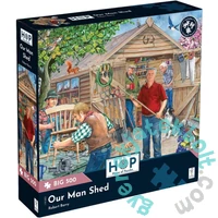 House of Puzzles 500 db-os XXL puzzle - Our Man Shed (HP0821)