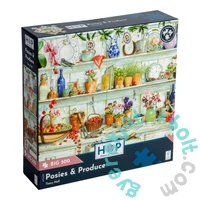 House of Puzzles 500 db-os XXL puzzle - Posies & Produce (HP0650)
