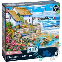 House of Puzzles 500 db-os XXL puzzle - Seaspray Cottages (HP0727)