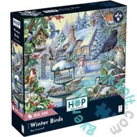 House of Puzzles 500 db-os XXL puzzle - Winter Birds (HP0233)