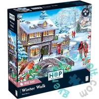 House of Puzzles 500 db-os XXL puzzle - Winter Walk (HP0759)