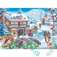 House of Puzzles 500 db-os XXL puzzle - Winter Walk (HP0759)