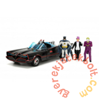 Jada - DC Comics Batman - Batmobil jármű - 4 db-os figura csomag 1:24 (253215011)