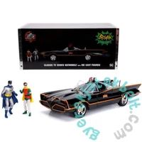 Jada - DC Comics Batman and Robin - Batmobil Metal 1966 - figura szett (253216001)