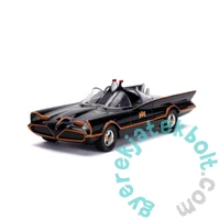 Batman - Batmobile fém autómodell figurával - 1966 Classic - 17 cm