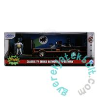 Batman - Batmobile fém autómodell figurával - 1966 Classic - 17 cm