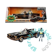 Batman - Batmobile fém autómodell figurával - 1966 Classic - 20 cm (253215001)