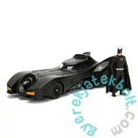 Batman - 1989 Batmobile fém autómodell figurával - 23 cm (253215002)