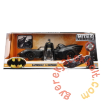 Batman - 1989 Batmobile fém autómodell figurával - 23 cm (253215002)