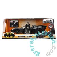 Batman - 1989 Batmobile fém autómodell figurával - 23 cm (253215002)