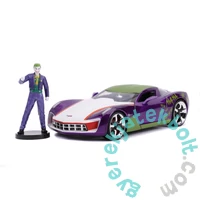 DC Comics - Joker fém autómodell figurával - 2009 Chevrolet Corvette Stingray - 20 cm (253255020)