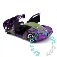 DC Comics - Joker fém autómodell figurával - 2009 Chevrolet Corvette Stingray - 20 cm (253255020)