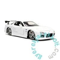 Jada Toys 253203065 Fast and Furious 1993 Mazda RX-7 fém autómodell 1:24