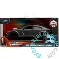 Jada Toys 9324075300W01 Fast and Furious 2021 Dodge Charger SRT Hellcat fém autómodell 1:32