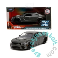 Jada Toys 9324075300W01 Fast and Furious 2021 Dodge Charger SRT Hellcat fém autómodell 1:32