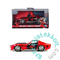 DC Comics - Harley Quinn fém autómodell - 1969 Chevrolet Corvette Stingray (253252015)