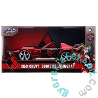 DC Comics - Harley Quinn fém autómodell - 1969 Chevrolet Corvette Stingray (253252015)