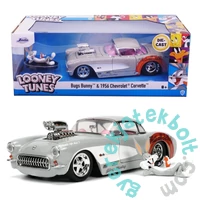 Jada - Looney Tunes 1967 Chevy Corvette fém autómodell figurával - 1:24 (253255041)