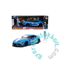 Jada - Robotech - 2020 Toyota Supra fém autómodell Max Sterling figurával- 1-24 (253255051)