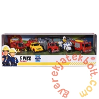 Sam, a tűzoltó járművek - 5 darabos játékszett (203094007)