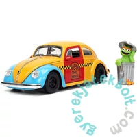 Jada - Sesame Street 1959 VW Beetle fém autómodell figurával - 1:24 (253255059)