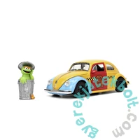 Jada - Sesame Street 1959 VW Beetle fém autómodell figurával - 1:24 (253255059)