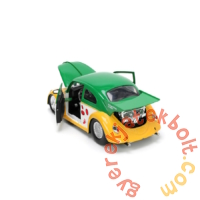 Jada - Tini Ninja Teknőcök 1959 VW Drag Beetle fém autómodell figurával - 1:24 (253285002)